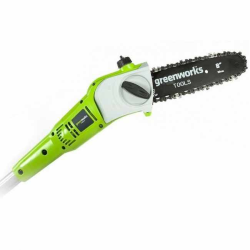 Высоторез/Сучкорез аккумуляторный Greenworks G24PS20, 24V, 20 см, без АКБ и ЗУ